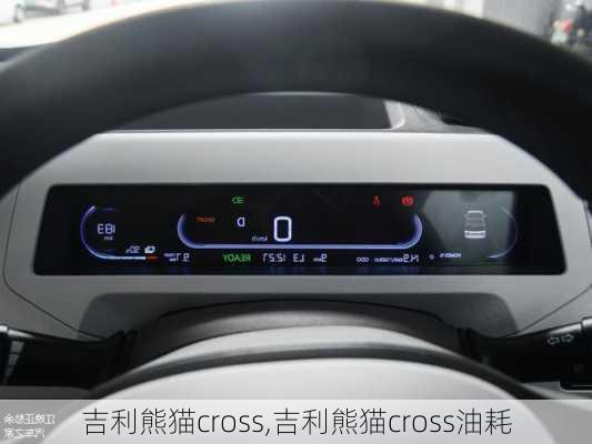 吉利熊猫cross,吉利熊猫cross油耗