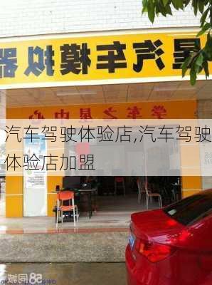 汽车驾驶体验店,汽车驾驶体验店加盟