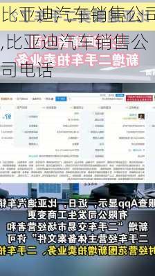 比亚迪汽车销售公司,比亚迪汽车销售公司电话