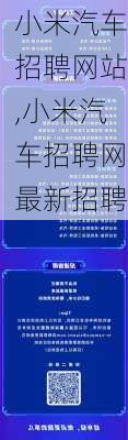 小米汽车招聘网站,小米汽车招聘网最新招聘