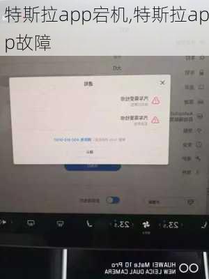 特斯拉app宕机,特斯拉app故障