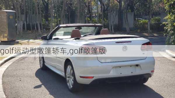 golf运动型敞篷轿车,golf敞篷版