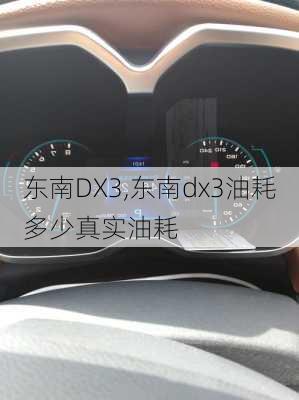 东南DX3,东南dx3油耗多少真实油耗