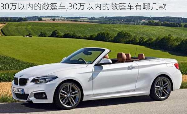 30万以内的敞篷车,30万以内的敞篷车有哪几款