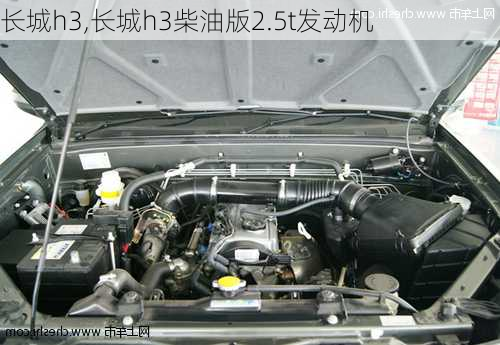 长城h3,长城h3柴油版2.5t发动机