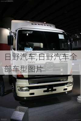 日野汽车,日野汽车全部车型图片