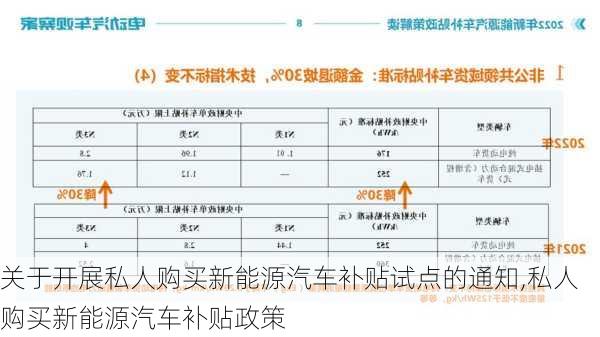 关于开展私人购买新能源汽车补贴试点的通知,私人购买新能源汽车补贴政策