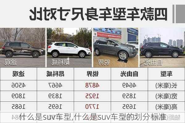 什么是suv车型,什么是suv车型的划分标准