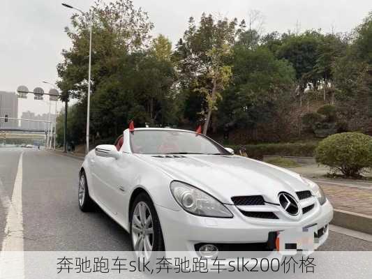 奔驰跑车slk,奔驰跑车slk200价格