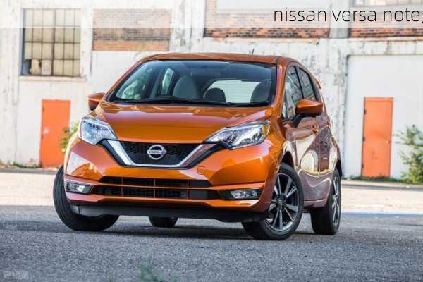 nissan versa note,