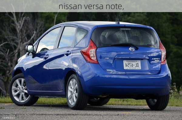 nissan versa note,