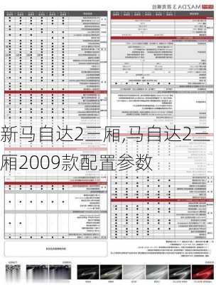 新马自达2三厢,马自达2三厢2009款配置参数