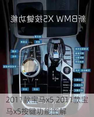 2011款宝马x5,2011款宝马x5按键功能图解