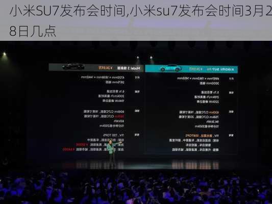 小米SU7发布会时间,小米su7发布会时间3月28日几点