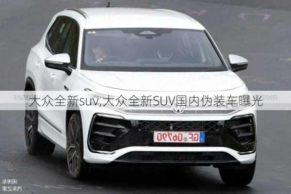 大众全新suv,大众全新SUV国内伪装车曝光