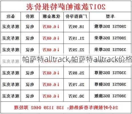 帕萨特alltrack,帕萨特alltrack价格